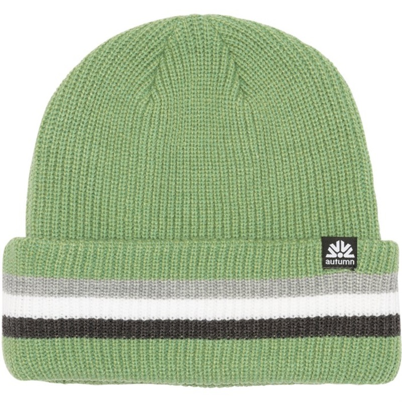 Autumn Cuff Beanie|Moss