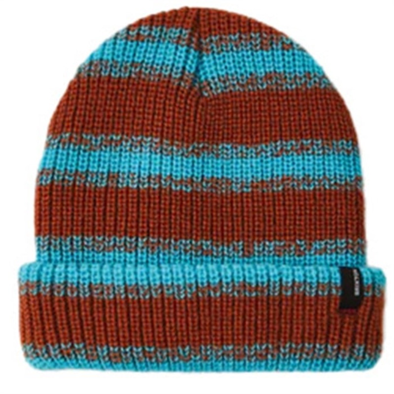 Brixton Polar Chunky Beanie|Caramel/Teal
