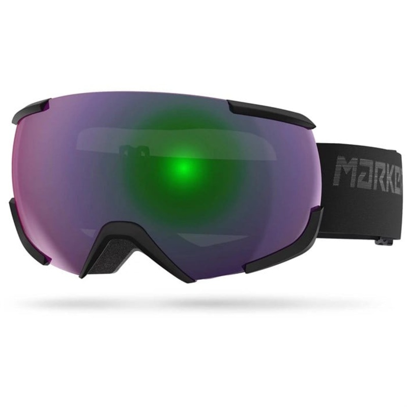 Marker 16:10+ OTG Goggles|Black/Green Plasma Mirror