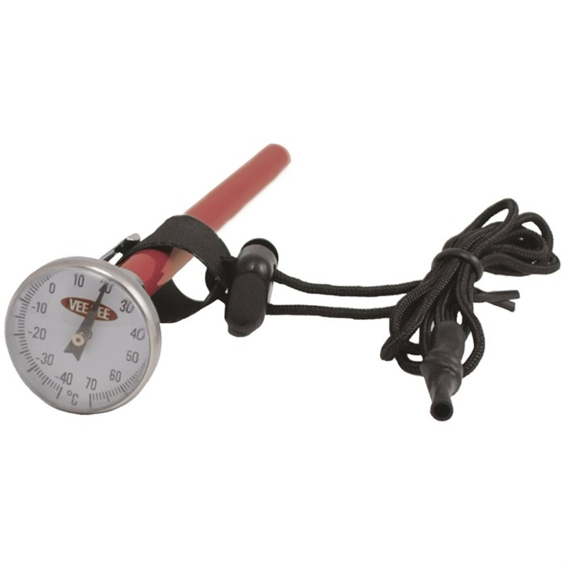 BCA Analog Thermometer|Red