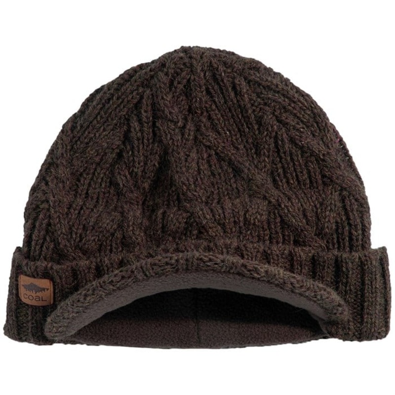 Coal The Yukon Brim Beanie|Black|Brown