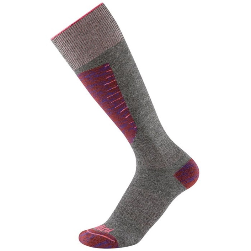 Gordini Burke Socks – Women’s|Charcoal Pink|Heather Grey Purple|S|M|L