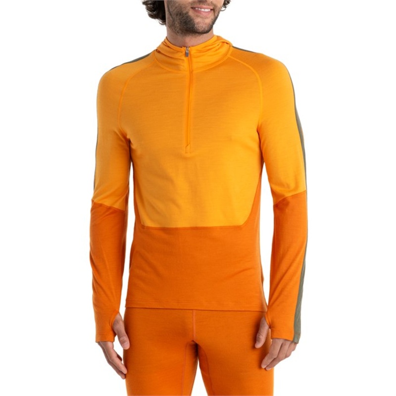 Icebreaker Merino 200 Sonebula Long-Sleeve Half Zip Hoodie – Men’s