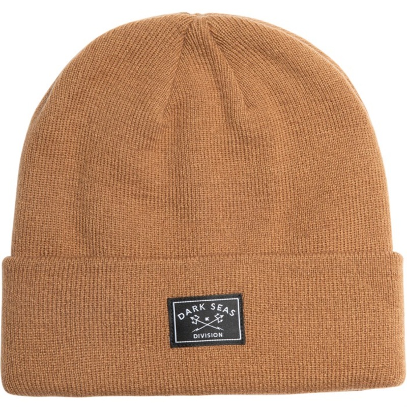 Dark Seas Crowley Beanie|Brown