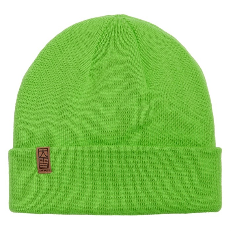 Oyuki Minato Beanie|Black|Highlighter Green|Rust
