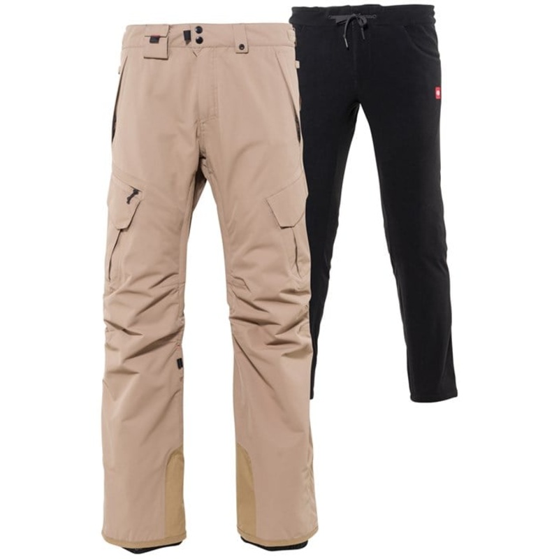 686 SMARTY 3-in-1 Cargo Pants|Khaki|S|XL|XXL