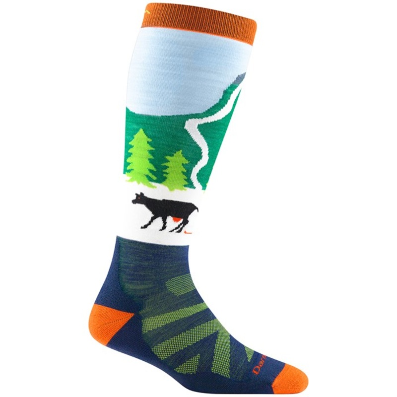 Darn Tough Pow Cow Midweight OTC Socks – Kids’