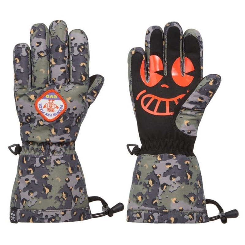 evo Sessel Gloves – Kids’|Black|Camo|Purple|S|M|L|XL