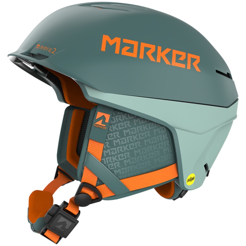 Marker Ampire 2 MIPS Helmet|Green/Orange|Maroon/Black|S|M|L