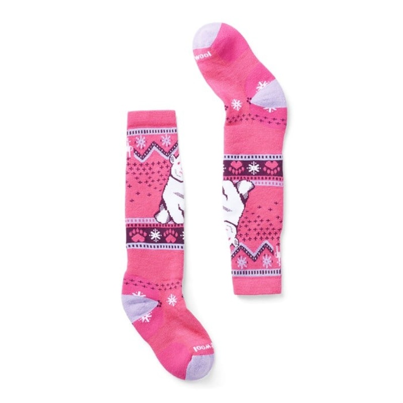 Smartwool Wintersport Full Cushion Polar Bear OTC Socks – Kids’