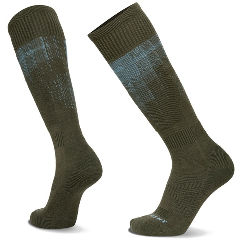 Le Bent Pixel Light Socks|Dark Eucalyptus|Mono|Mountain Plum|Reflecting Pond|S|M|L|XL