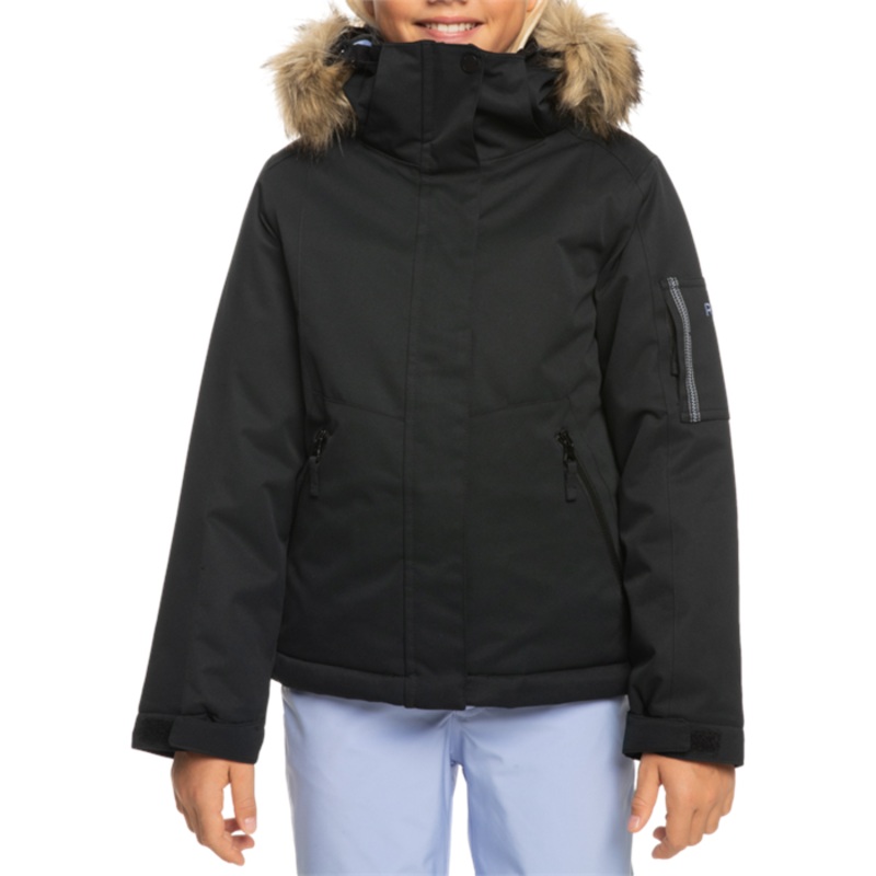 Roxy Meade Jacket – Girls’|Bluing|True Black|S|L|XL