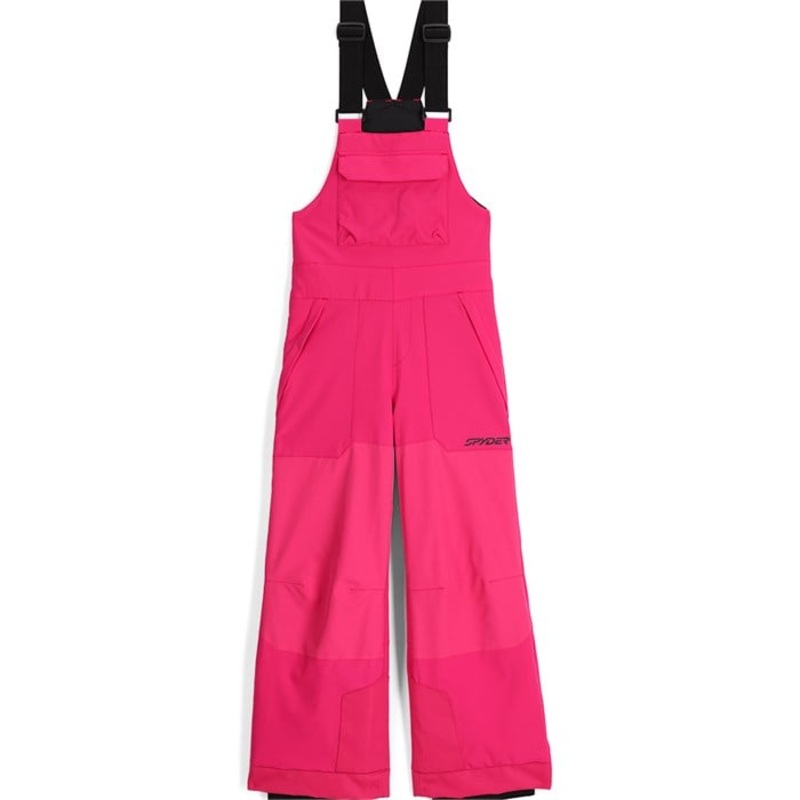 Spyder Scout Bibs – Kids’|Black|Electric Blue|Pink|8|10|12|14|16