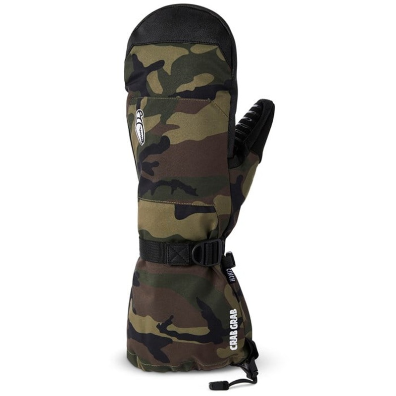 Crab Grab Cinch Mittens|Woodland Camo|M