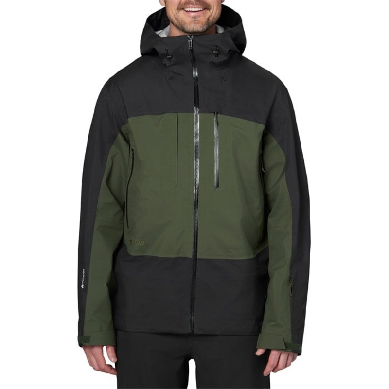 Flylow Lab Coat|Black/Pine|S