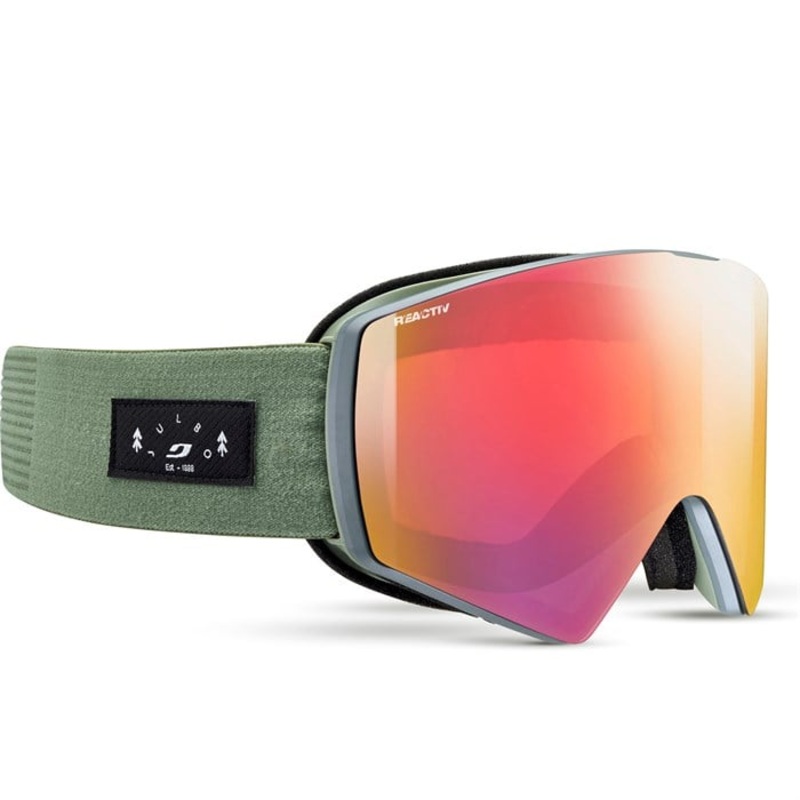 Julbo Razor Edge Goggles|Black/REACTIV 1-3 HC|Gray-Green/REACTIV 1-3 HC