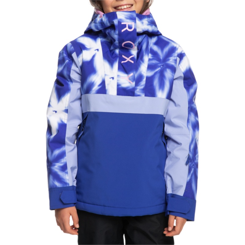 Roxy Shelter Jacket – Girls’|Bluing Frozen Flower|Dusty Rose|S|M|XL|XXL