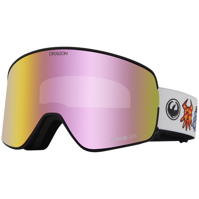 Dragon NFX2 Goggles|Amethyst/LumaLens Rose Gold Ion+LumaLens Light Violet|B4BC/LumaLens Pink Ion+LumaLens Dark Smoke|Benchetler/LumaLens Blue Ion+LumaLens Light Violet|Black/Photochromic Clear/Smoke|Classic Grey/LumaLens Gold Io