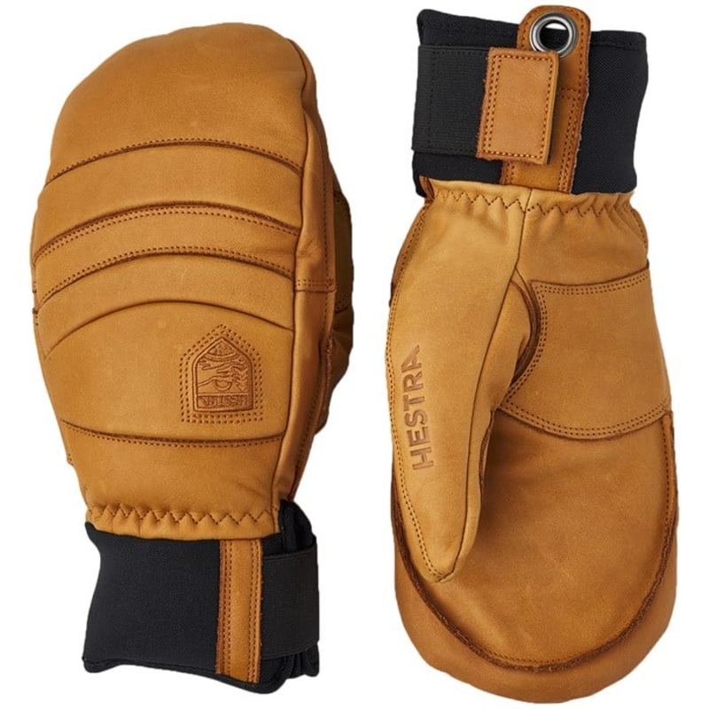 Hestra Fall Line Mittens|Almond White|Black|Cork|8|10|11