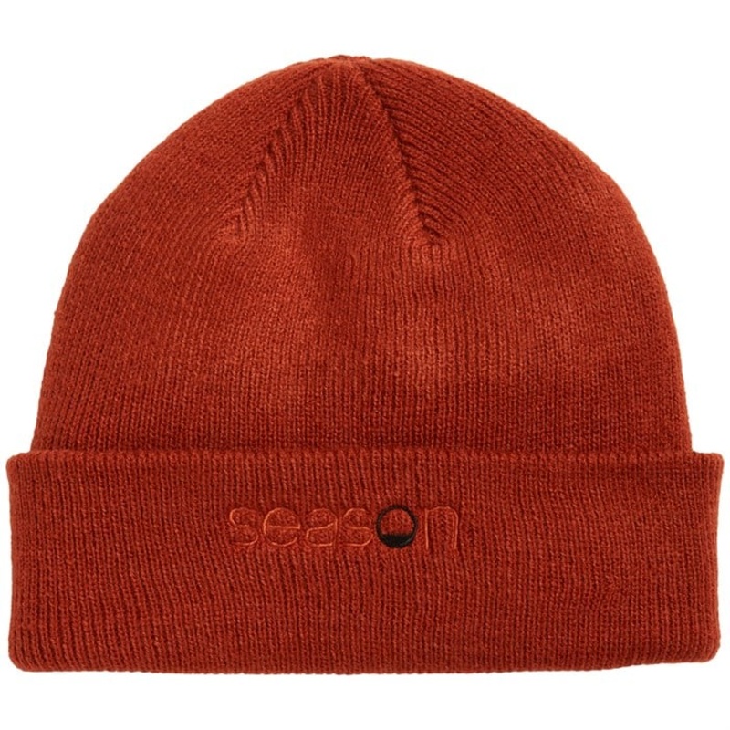 Season Leeward Beanie|Charcoal Black|Deep Red|Slate Grey