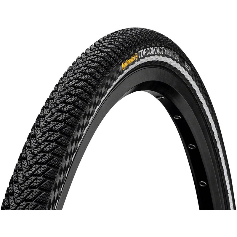 Top Contact Winter II Premium Tire – 27.5 x 2.00 Clincher Folding BLK/Reflex Vectran Breaker E50