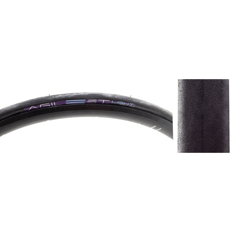 Agilest Light Road Tire 700x26C Folding Clincher ZSG AGILE Advanced Extra Alpha Cord Black