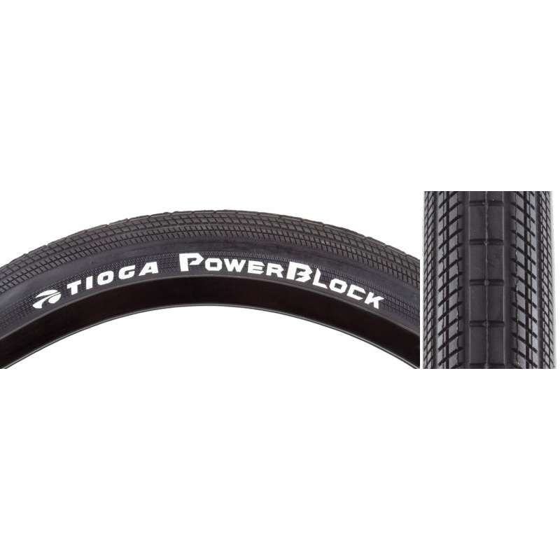 PowerBlock Tire – 20 x 1.6 Clincher Wire Black 60tpi