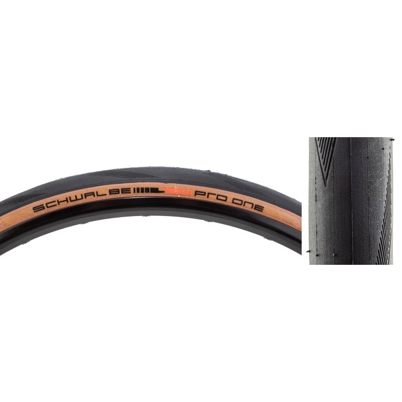 Pro One Tire – 700 x 25 Clincher Folding BLK/Transparent Evolution Super Race Addix Race V-Guard