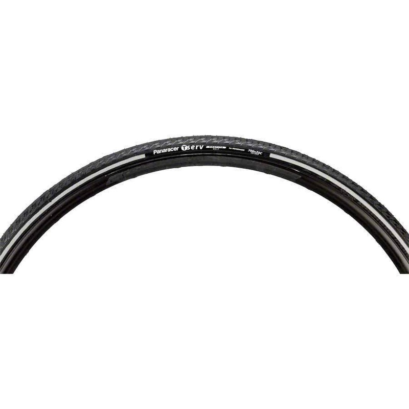 T-Serv ProTite 700 x 25mm Reflective Sidewall Bike Tire Folding Bead