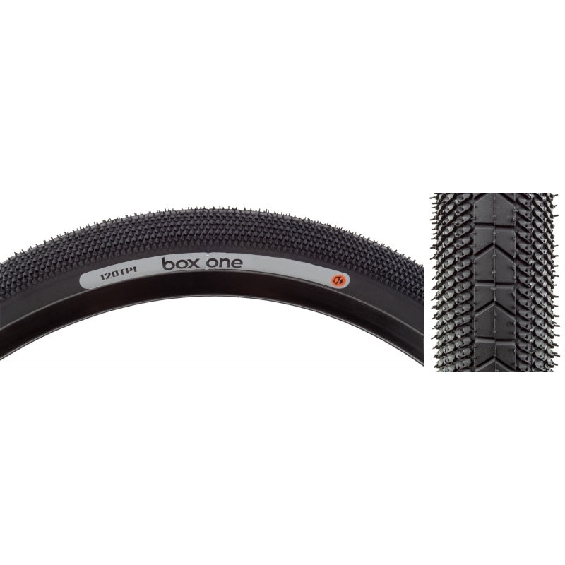 Box One 120 TPI Folding 20×1.9 Tire – Black