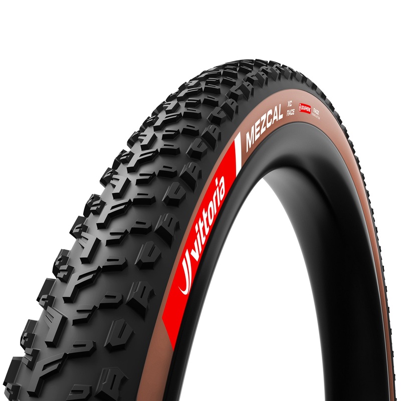 Mezcal XC Race Tire – 29 x 2.4 Tubeless Folding Brown Graphene + Silica G2.0