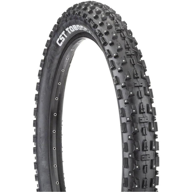 Toboggan Tire – 26 x 4 Clincher Wire Black Studded