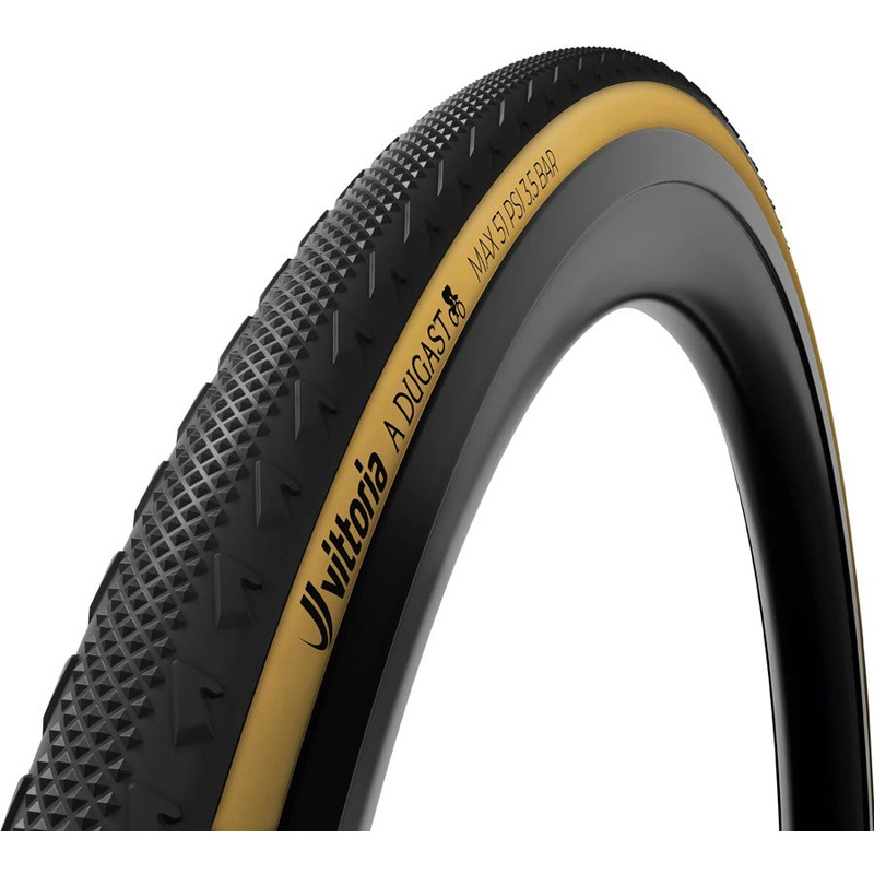 A Dugast Pipisquallo Tire – 700 x 33 Tubeless Folding BLK/Para Cotton 2C + Neoprene