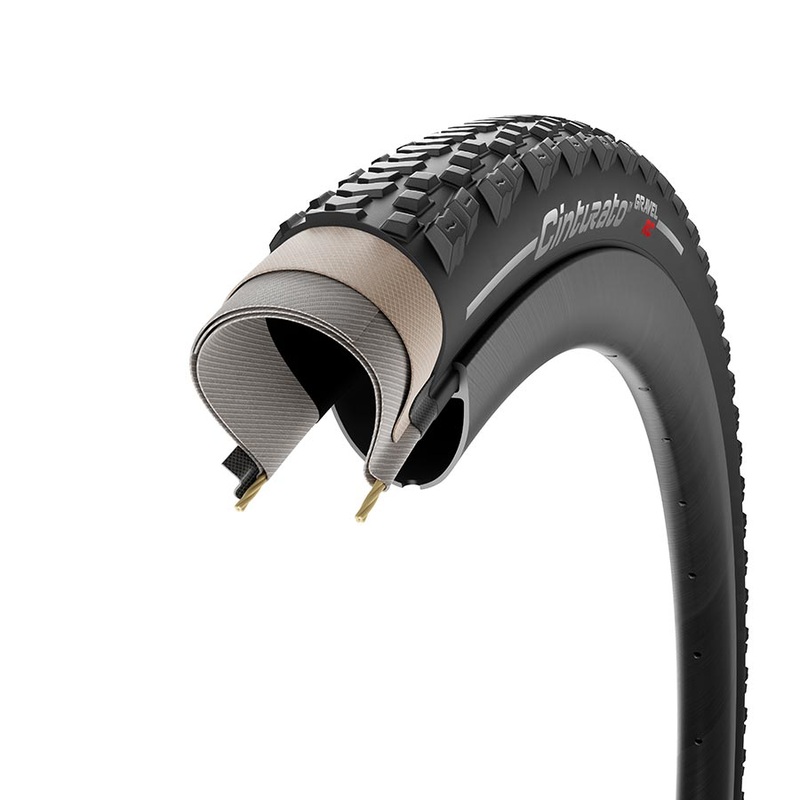 Cinturato Gravel RC Tire – 700 x 35 Tubeless Folding Black