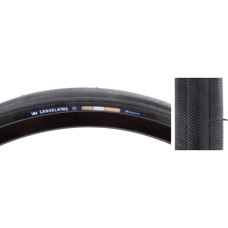 GravelKing Slick Plus Tire – 700 x 35 Tubeless Folding Black