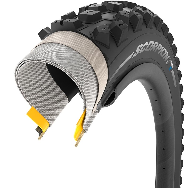 Scorpion Enduro S Tire – 27.5 x 2.4 Tubeless Folding BLK HardWall SmartGrip Gravity