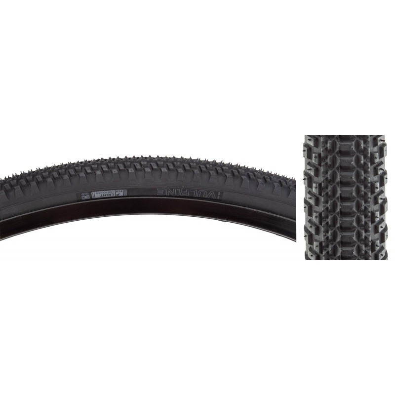 Vulpine Tire – 700 x 40 TCS Tubeless Folding BLK Light/Fast Rolling Dual DNA