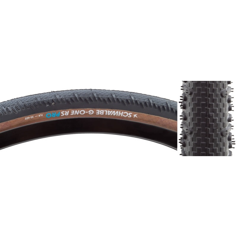 G-One RS Tire – 700 x 35 Tubeless Folding BLK/Transparent Evolution Line Pro Addix Race