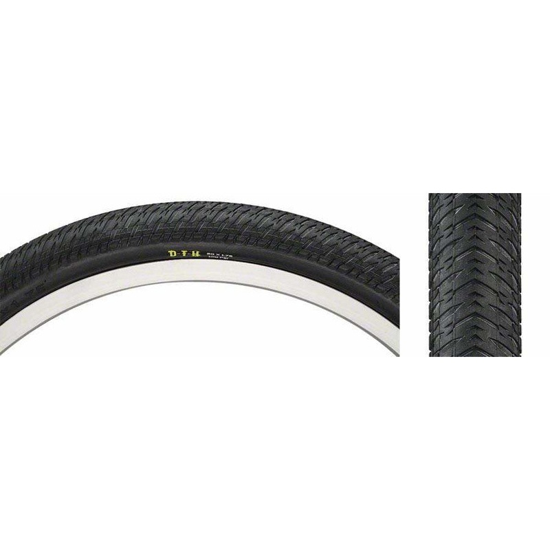 DTH Bike Tire – 20 x 1 1/8, Clincher, Wire, Dual, Silkworm