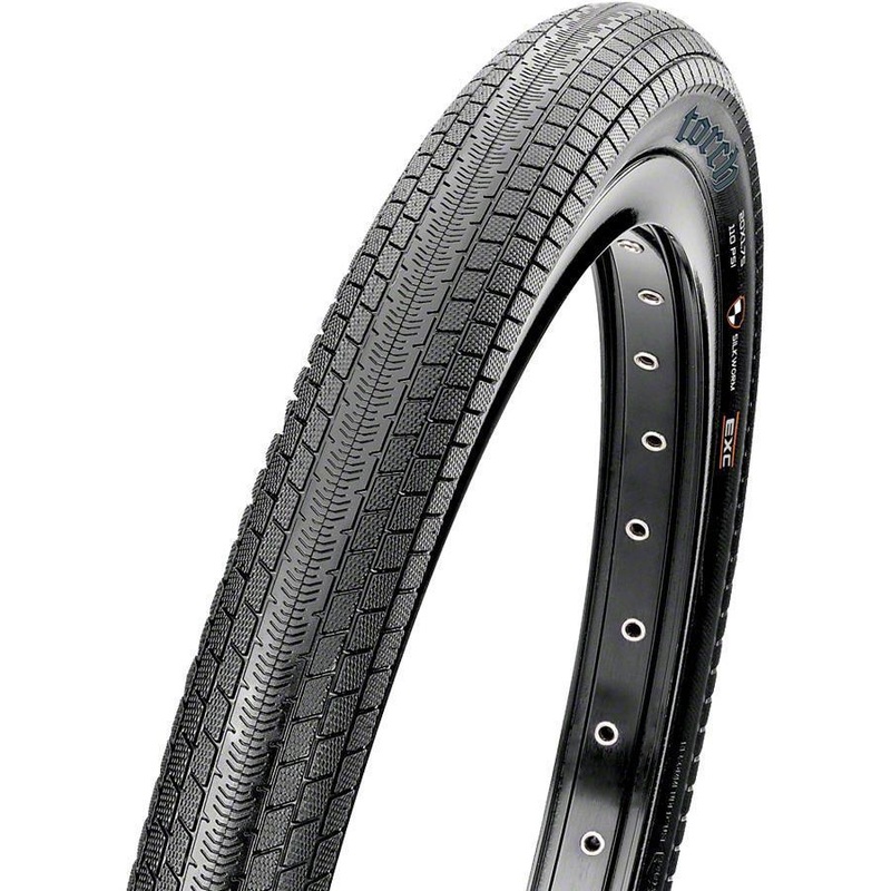 Torch Bike Tire: 24 x 1.75, Wire, 120tpi, Dual Compound, SilkShield