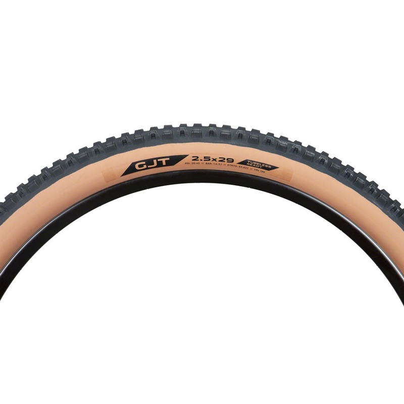 GJT Tire – 29 x 2.5 Tubeless Folding Tan