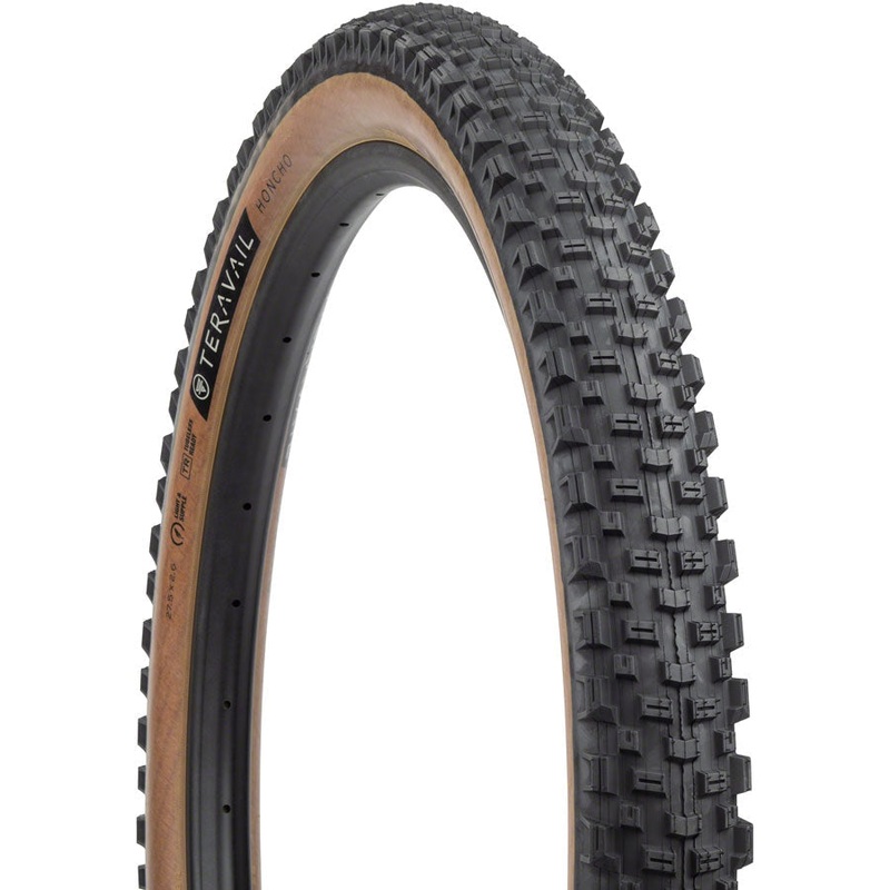 Honcho Tire – 27.5 x 2.6 Tubeless Folding Tan Durable Grip Compound