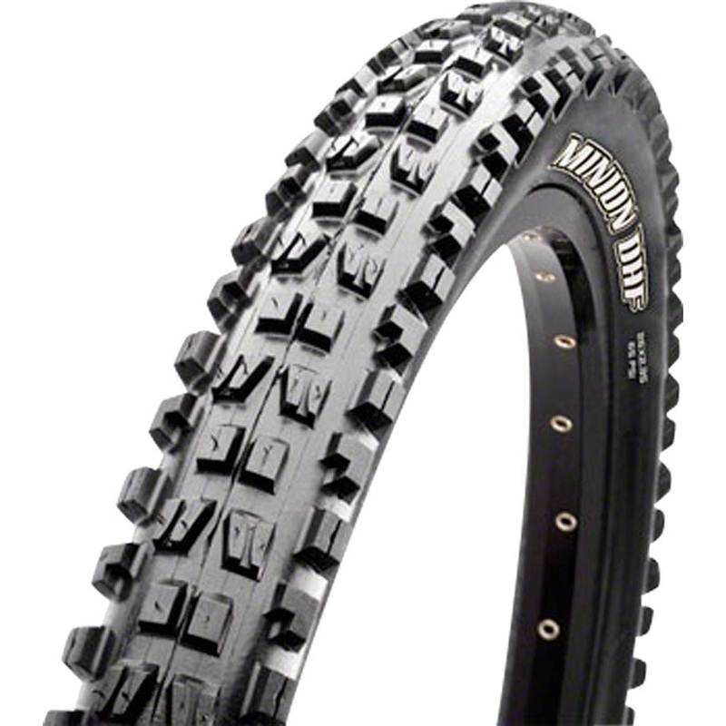 Minion DHF Downhill/Mountain Bike Tire – 27.5 x 2.3, Tubeless, Black, Dual Compound, EXO