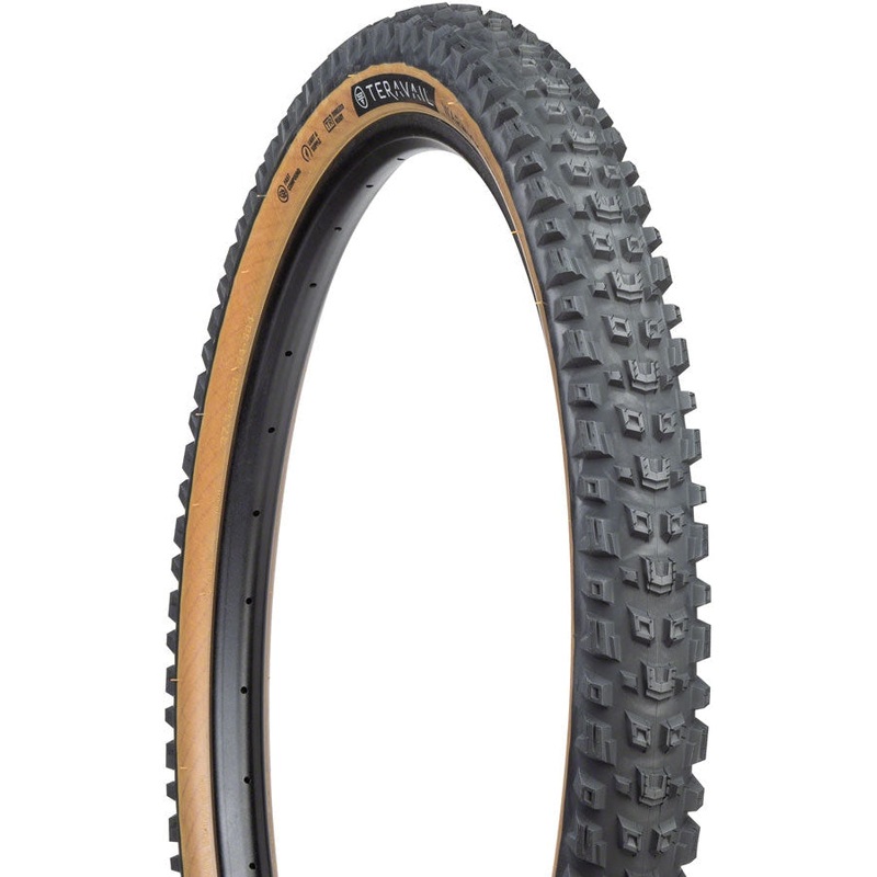 Warwick Tire – 27.5 x 2.5 Tubeless Folding Tan Durable Grip Compund