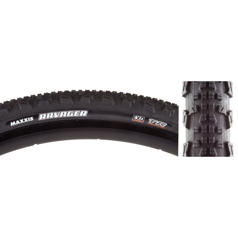 Ravager Tire – 700 x 45 Tubeless Folding Black EXO