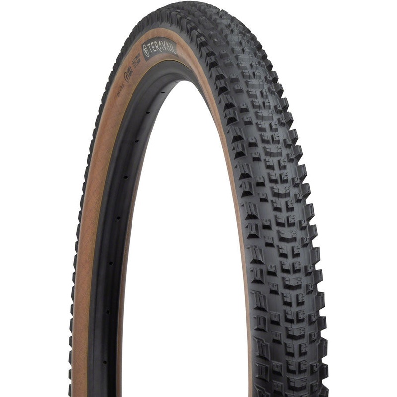Ehline Tire – 29 x 2.5 Tubeless Folding Tan Durable Fast Compound