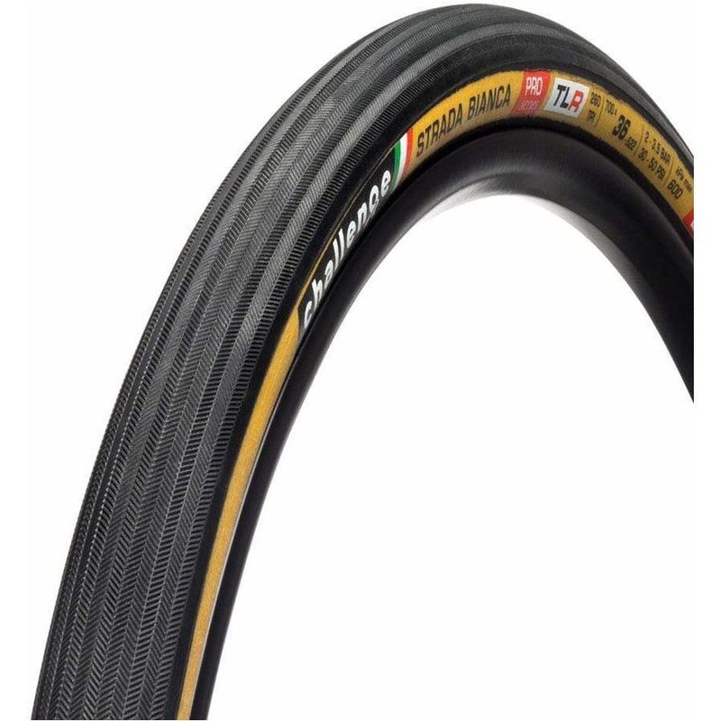 Strada Bianca TLR Road Tire 700x33C Folding Tubeless Ready SmartPlus PPS Ganzo + PPS2 260TPI Tanwall
