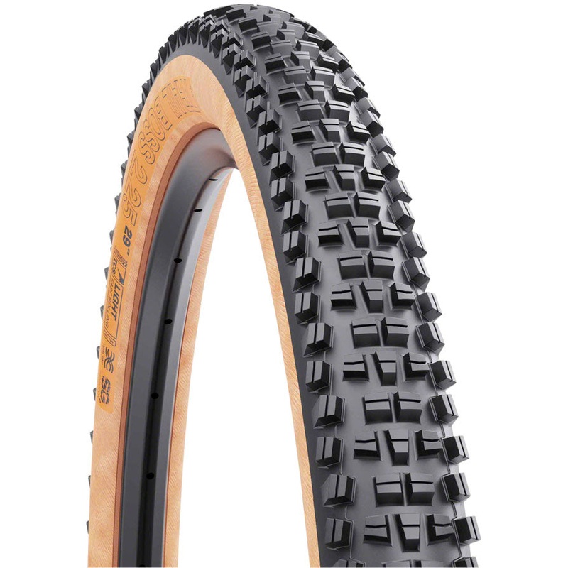 Trail Boss Mountain Bike Tire – 29 x 2.25, TCS Tubeless, Black/Tan, Light/Fast Rolling, Dual DNA, SG2