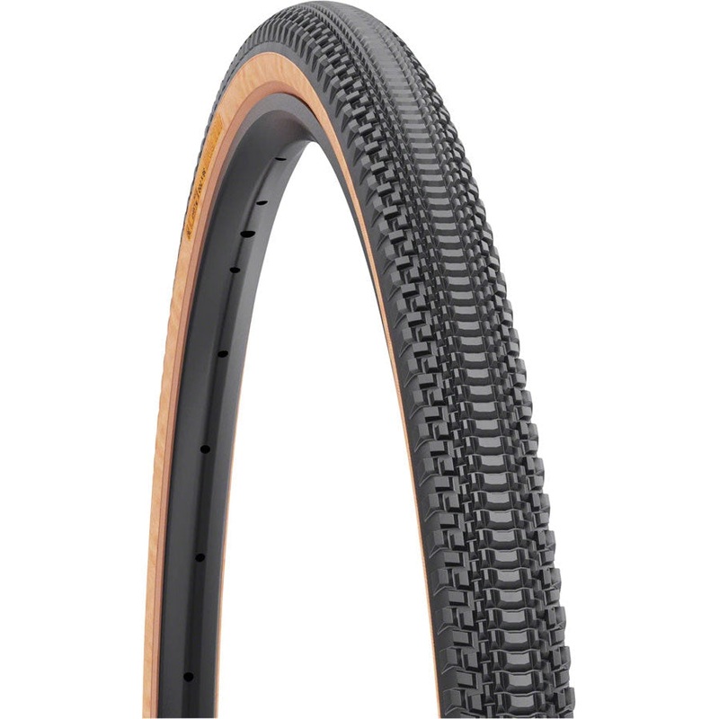 Vulpine Gravel Bike Tire – 700 x 36, TCS Tubeless, Black/Tan, Light/Fast Rolling, Dual DNA