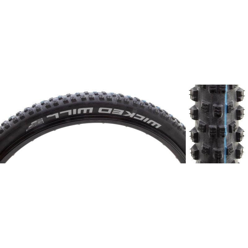 Wicked Will Mountain Tire 292.25 Wire Tubeless Ready Addix Speedgrip Super Ground TL Easy Black